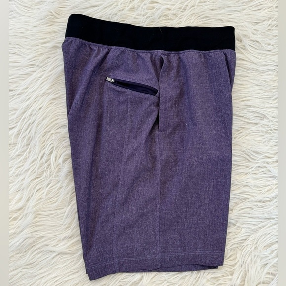 Men’s Lululemon Heathered Purple Lightweight Shorts Size‎ Small - Picture 5 of 7
